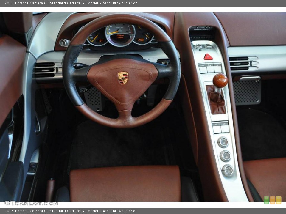 Ascot Brown Interior Dashboard for the 2005 Porsche Carrera GT  #10017712