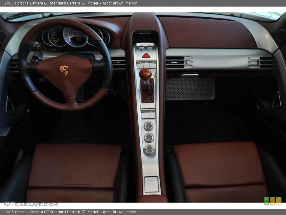 Ascot Brown Interior Dashboard for the 2005 Porsche Carrera GT  #10017732