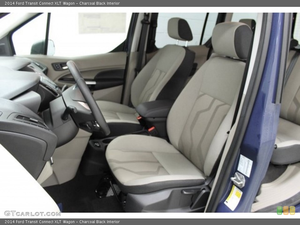 Charcoal Black Interior Front Seat for the 2014 Ford Transit Connect XLT Wagon #100187313