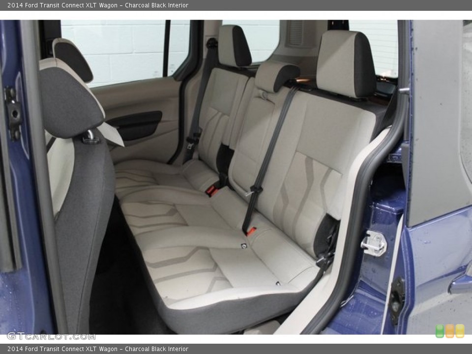 Charcoal Black Interior Rear Seat for the 2014 Ford Transit Connect XLT Wagon #100187322