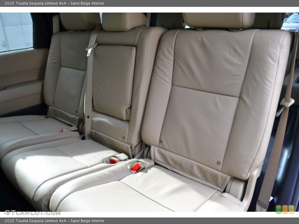 Sand Beige Interior Rear Seat for the 2015 Toyota Sequoia Limited 4x4 #100192385