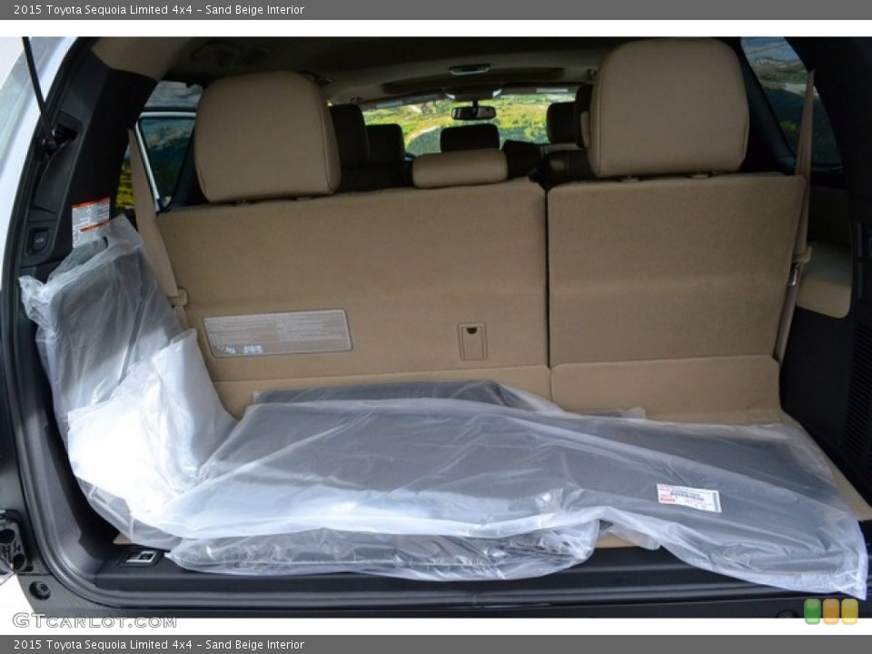 Sand Beige Interior Trunk for the 2015 Toyota Sequoia Limited 4x4 #100192433