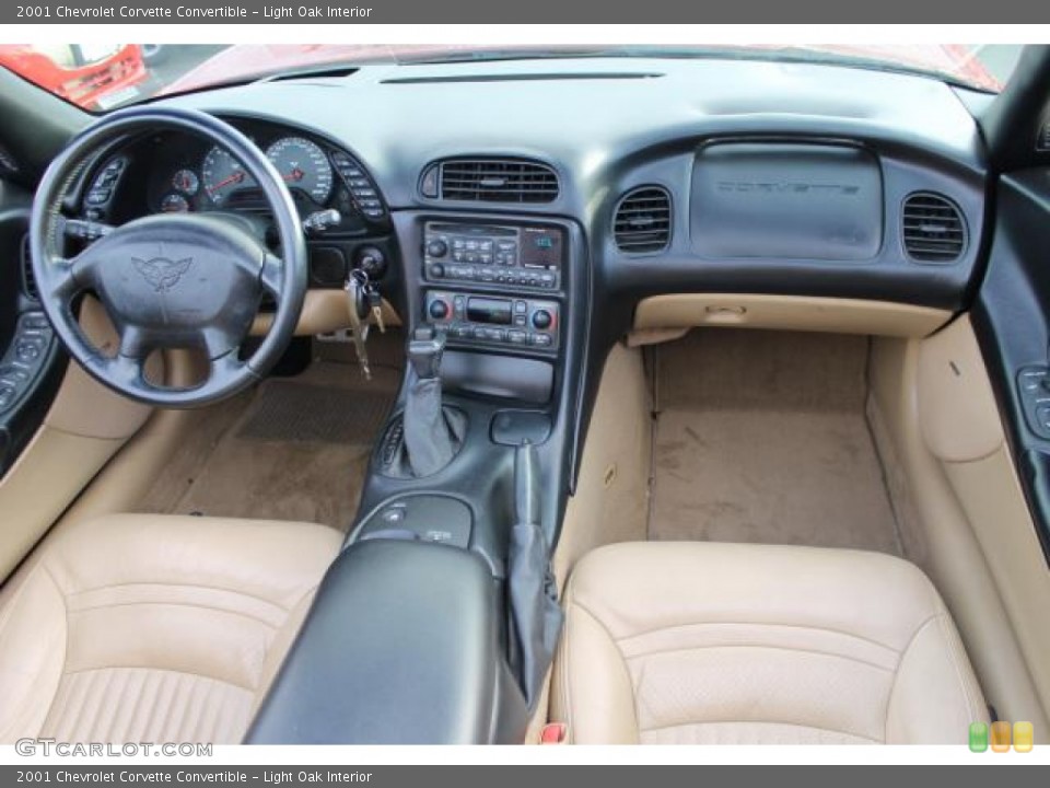 Light Oak Interior Dashboard for the 2001 Chevrolet Corvette Convertible #100192538