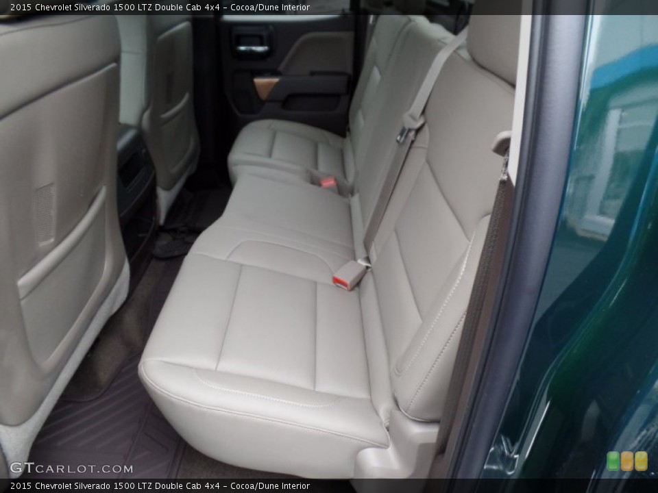 Cocoa/Dune Interior Rear Seat for the 2015 Chevrolet Silverado 1500 LTZ Double Cab 4x4 #100200449