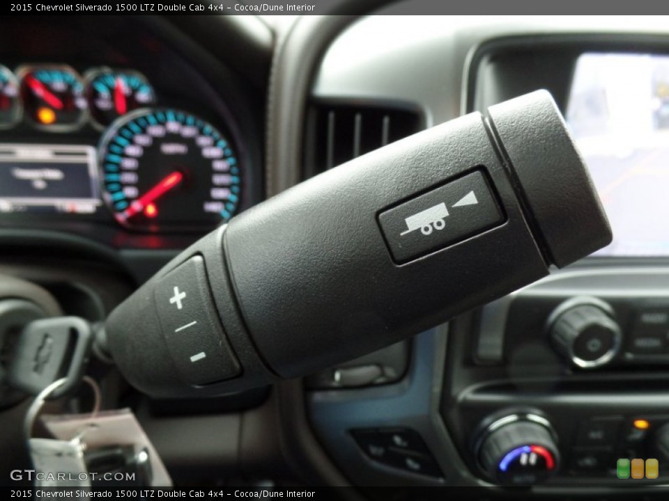 Cocoa/Dune Interior Transmission for the 2015 Chevrolet Silverado 1500 LTZ Double Cab 4x4 #100201043