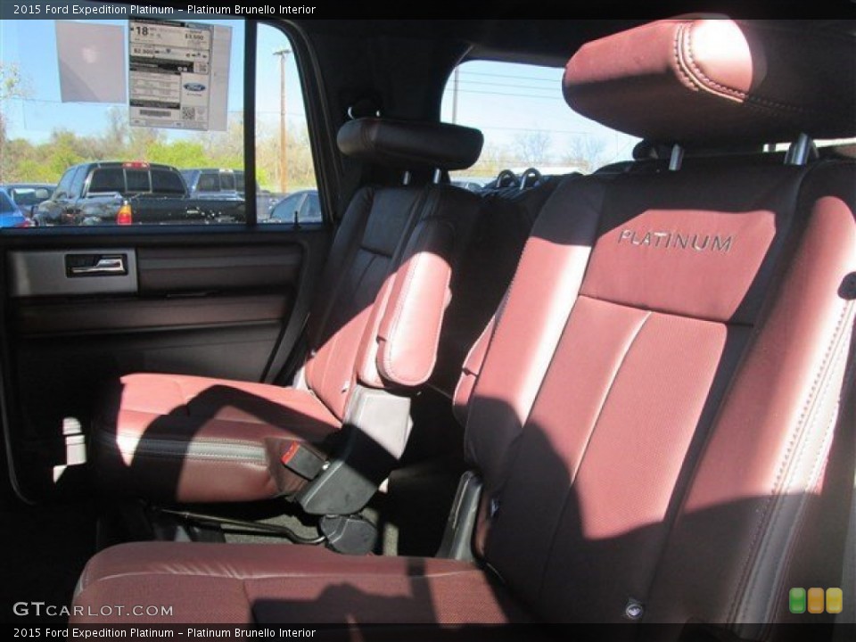 Platinum Brunello Interior Rear Seat for the 2015 Ford Expedition Platinum #100205807