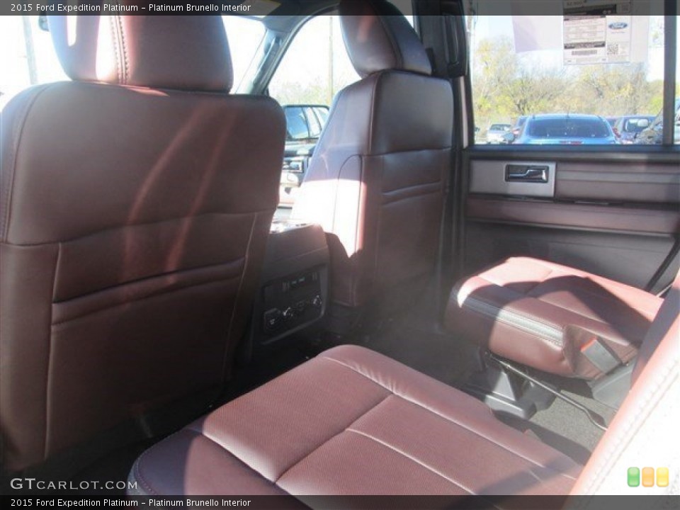 Platinum Brunello Interior Rear Seat for the 2015 Ford Expedition Platinum #100205825