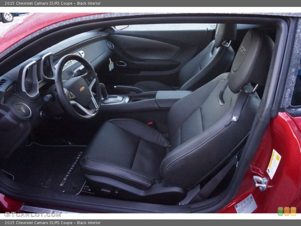 Black Interior Photo for the 2015 Chevrolet Camaro SS/RS Coupe #100216175