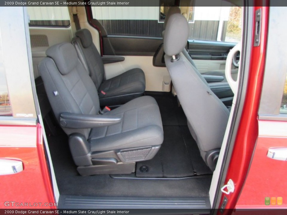 Medium Slate Gray/Light Shale 2009 Dodge Grand Caravan Interiors