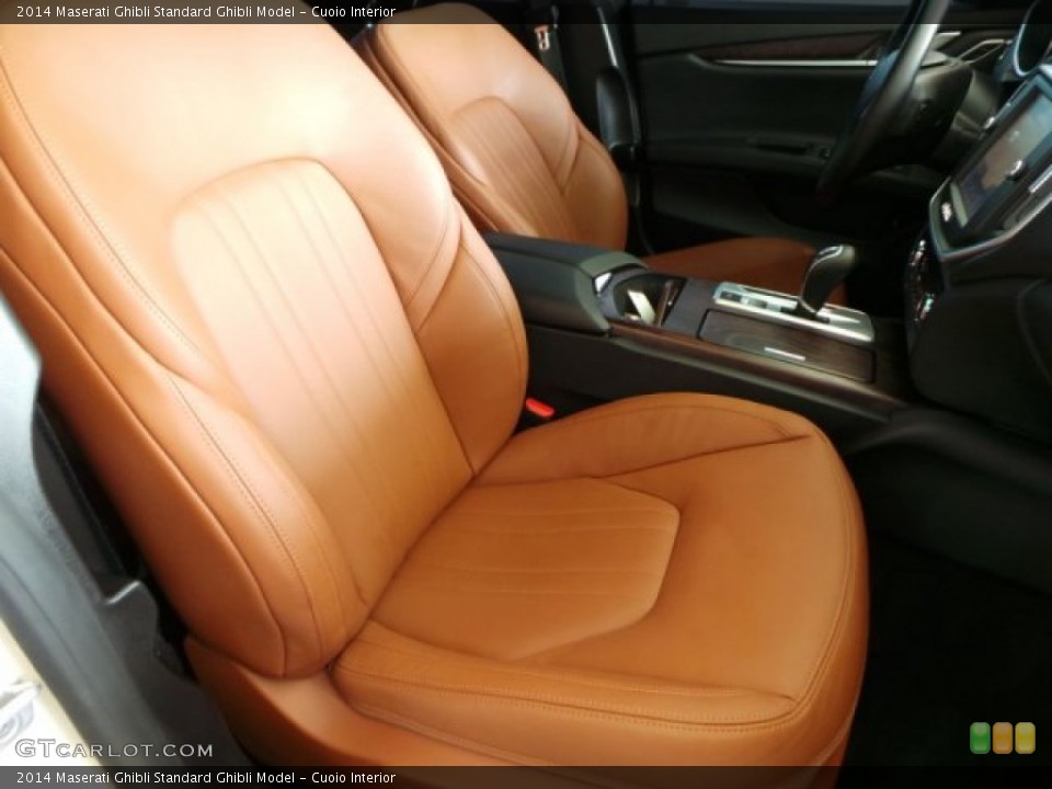 Cuoio Interior Front Seat for the 2014 Maserati Ghibli  #100219985