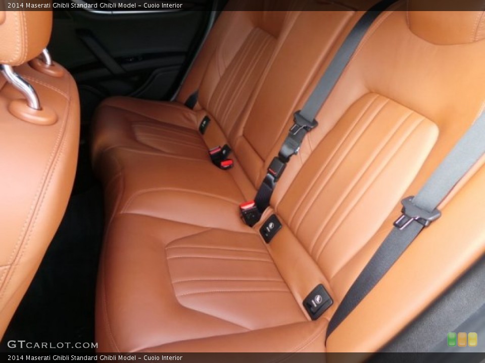 Cuoio Interior Rear Seat for the 2014 Maserati Ghibli  #100220102