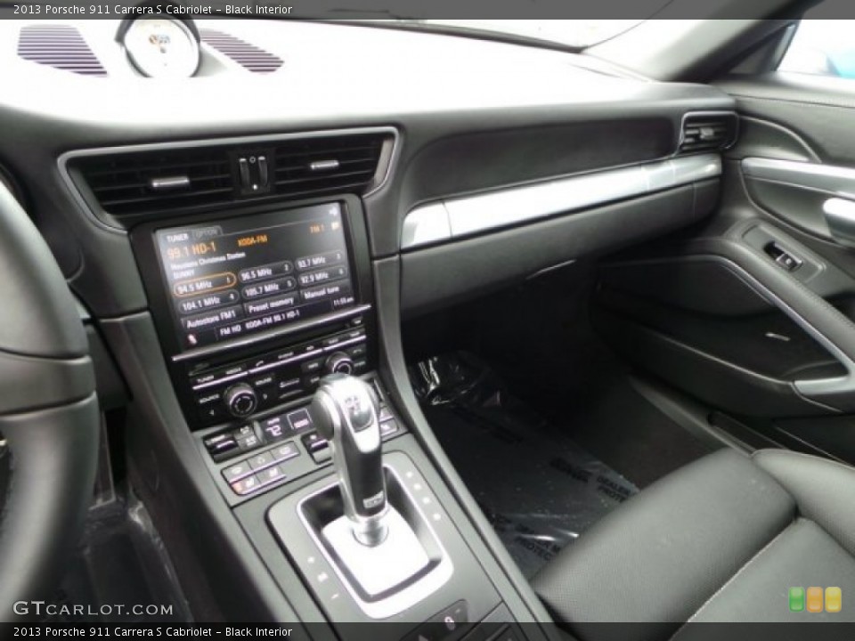 Black Interior Transmission for the 2013 Porsche 911 Carrera S Cabriolet #100220300