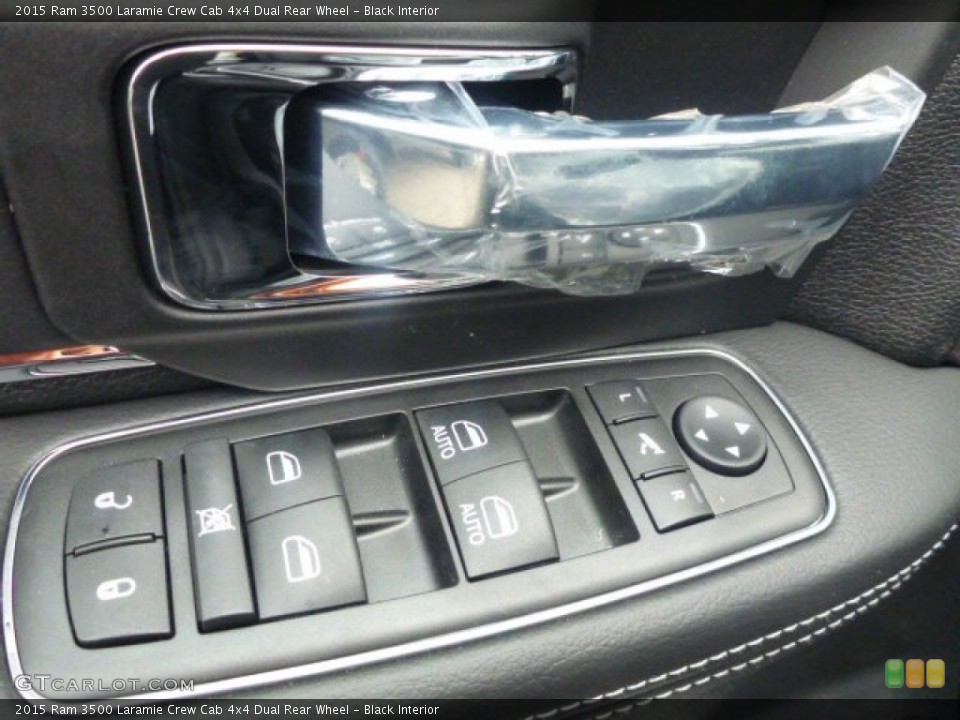 Black Interior Controls for the 2015 Ram 3500 Laramie Crew Cab 4x4 Dual Rear Wheel #100223549