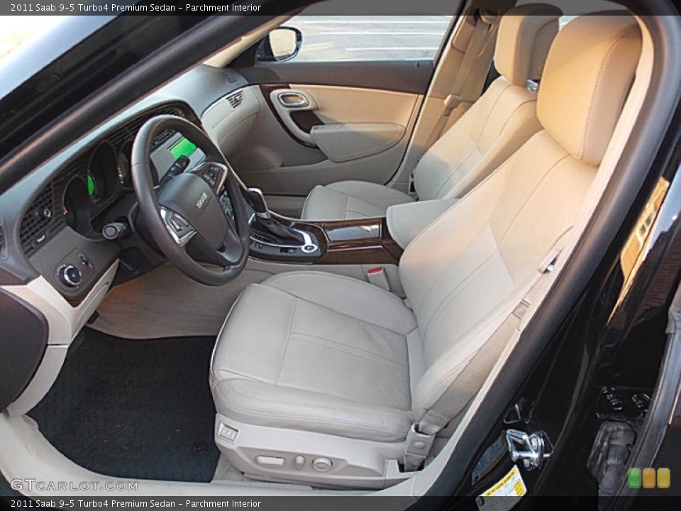 Parchment Interior Photo for the 2011 Saab 9-5 Turbo4 Premium Sedan #100229114
