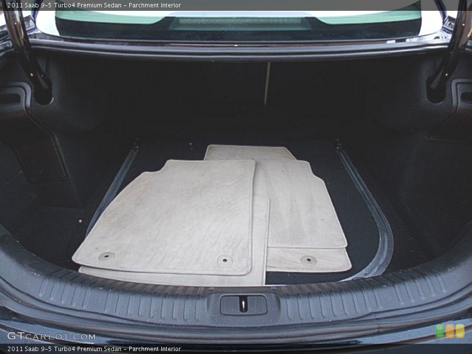 Parchment Interior Trunk for the 2011 Saab 9-5 Turbo4 Premium Sedan #100229150