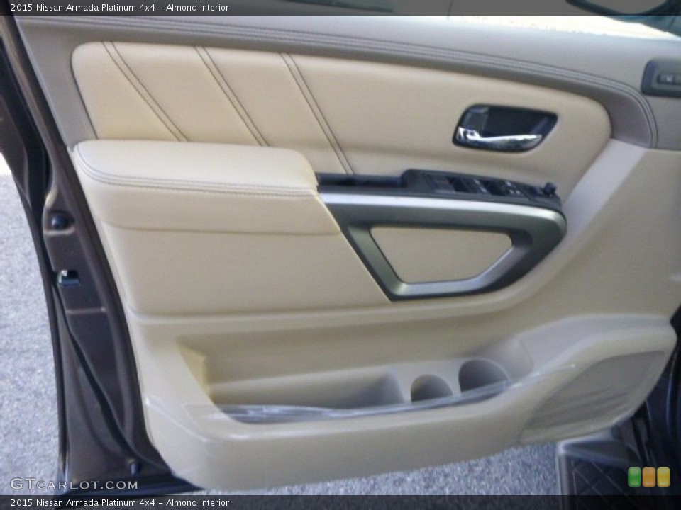 Almond Interior Door Panel for the 2015 Nissan Armada Platinum 4x4 #100241858