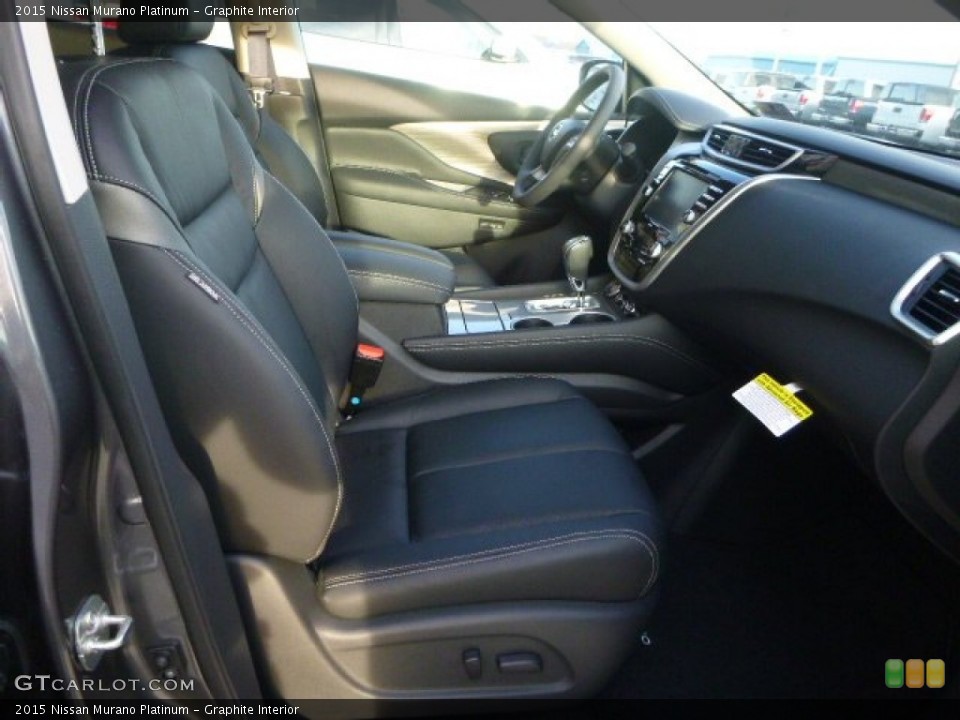 Graphite Interior Front Seat for the 2015 Nissan Murano Platinum #100242065