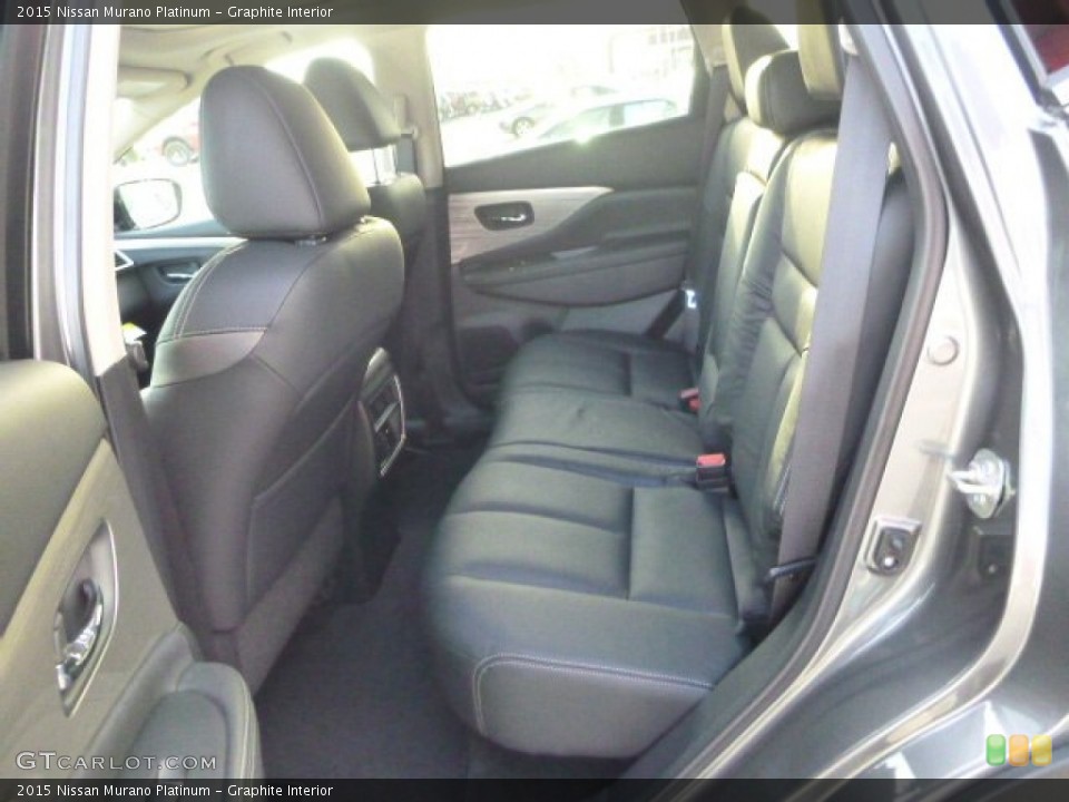 Graphite Interior Rear Seat for the 2015 Nissan Murano Platinum #100242113