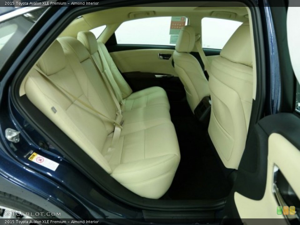 Almond Interior Rear Seat for the 2015 Toyota Avalon XLE Premium #100242653