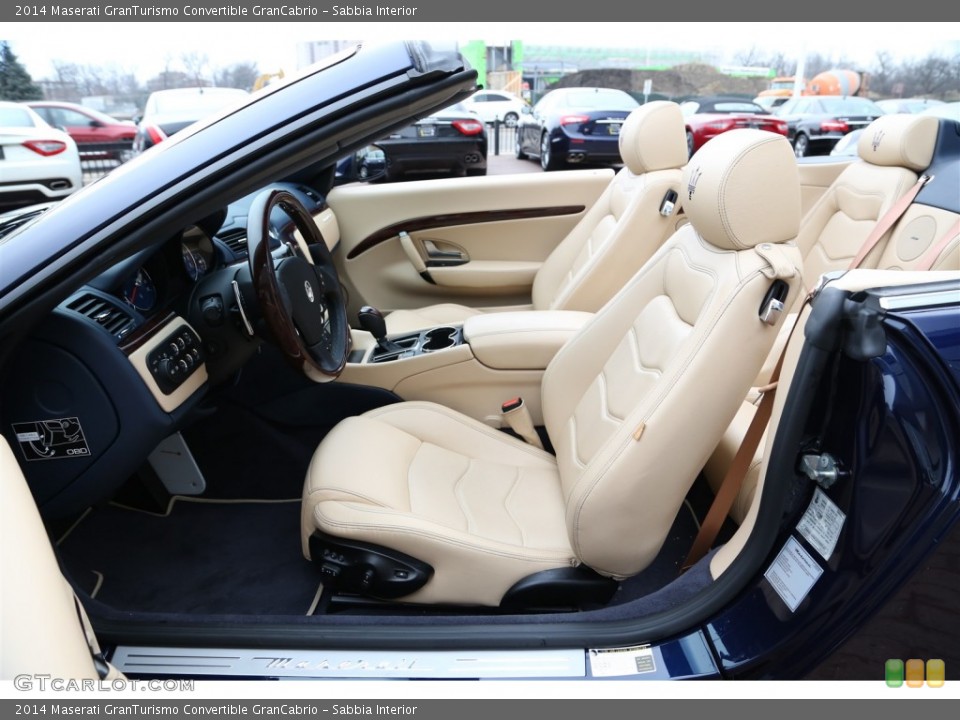 Sabbia Interior Front Seat for the 2014 Maserati GranTurismo Convertible GranCabrio #100252079