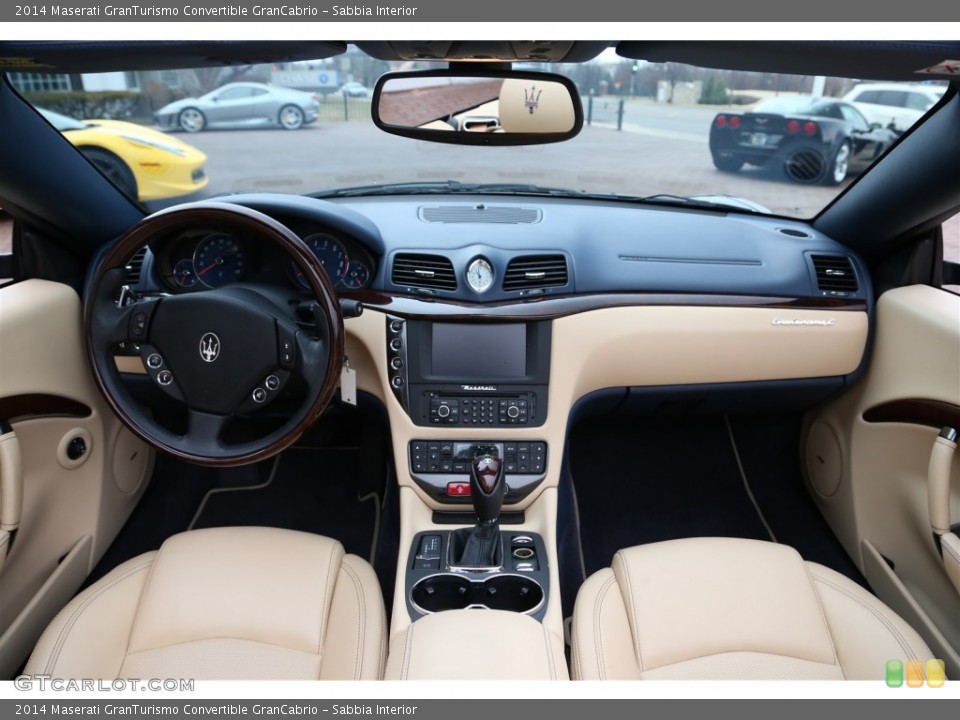 Sabbia Interior Dashboard for the 2014 Maserati GranTurismo Convertible GranCabrio #100252085