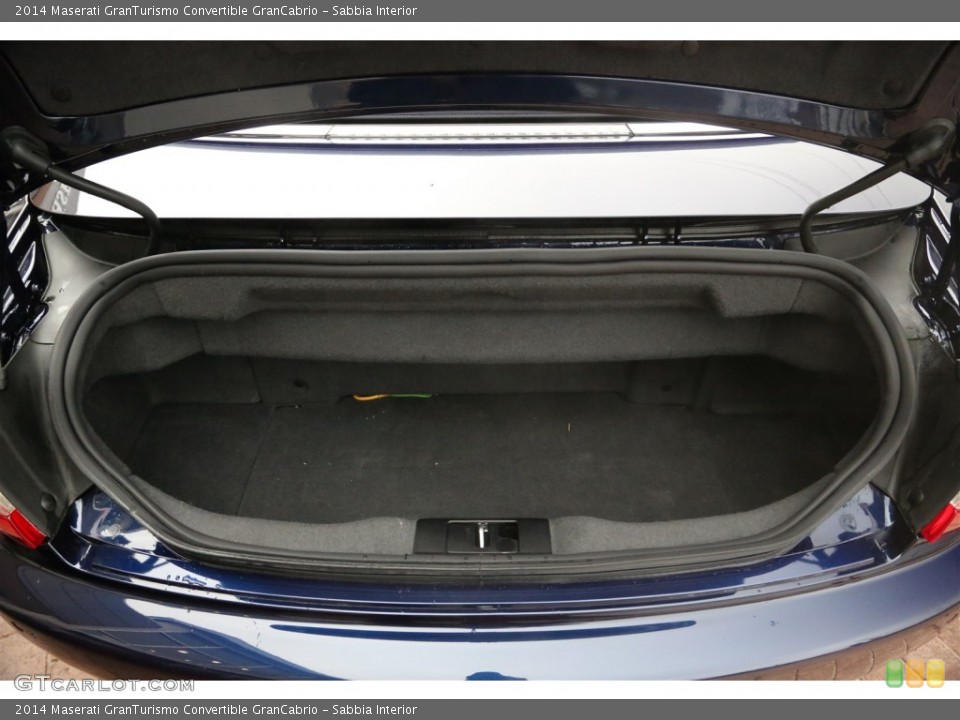Sabbia Interior Trunk for the 2014 Maserati GranTurismo Convertible GranCabrio #100252106