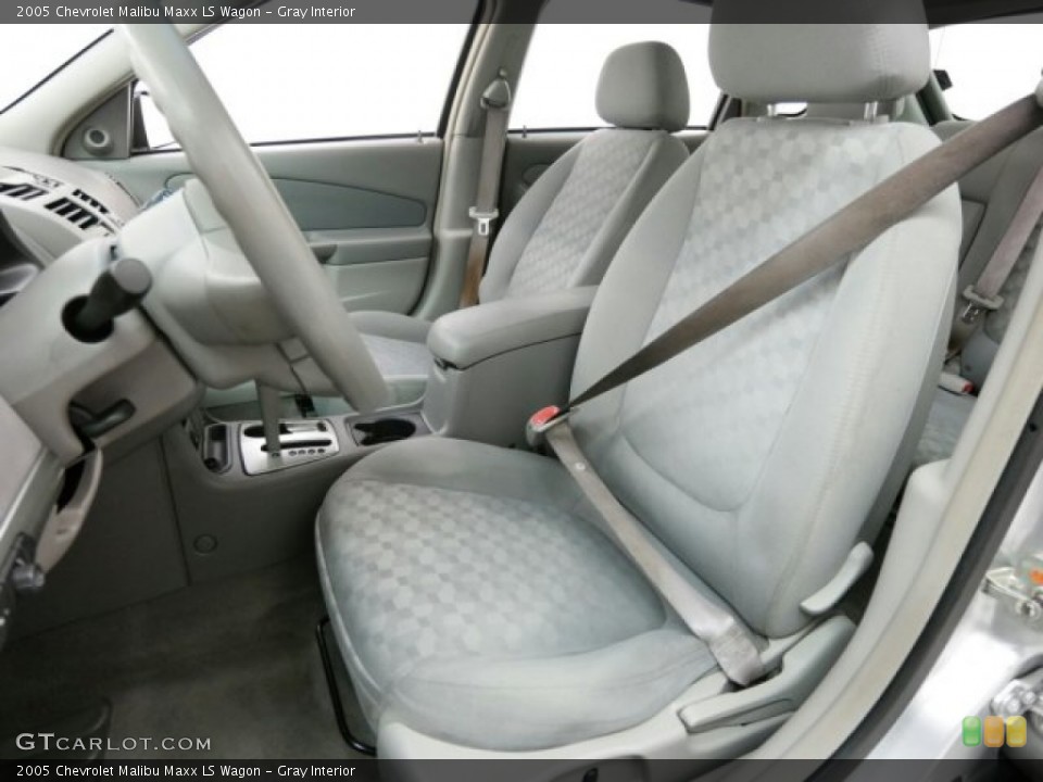 Gray Interior Front Seat for the 2005 Chevrolet Malibu Maxx LS Wagon #100256793