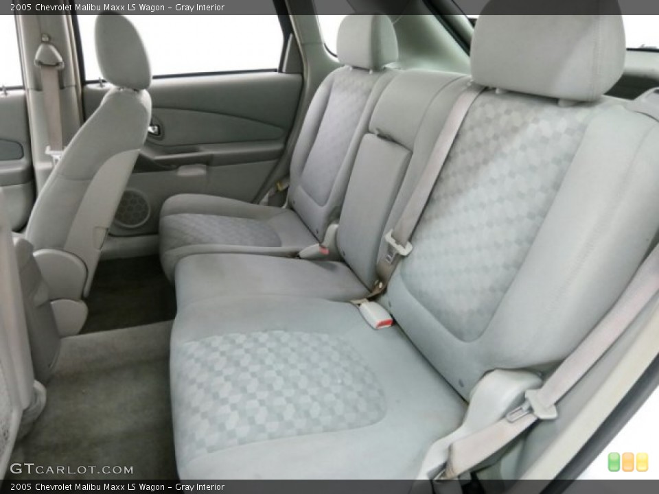 Gray Interior Rear Seat for the 2005 Chevrolet Malibu Maxx LS Wagon #100256808