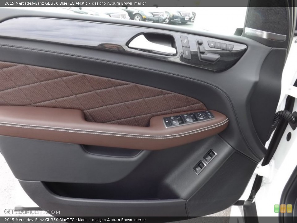 designo Auburn Brown Interior Door Panel for the 2015 Mercedes-Benz GL 350 BlueTEC 4Matic #100259673