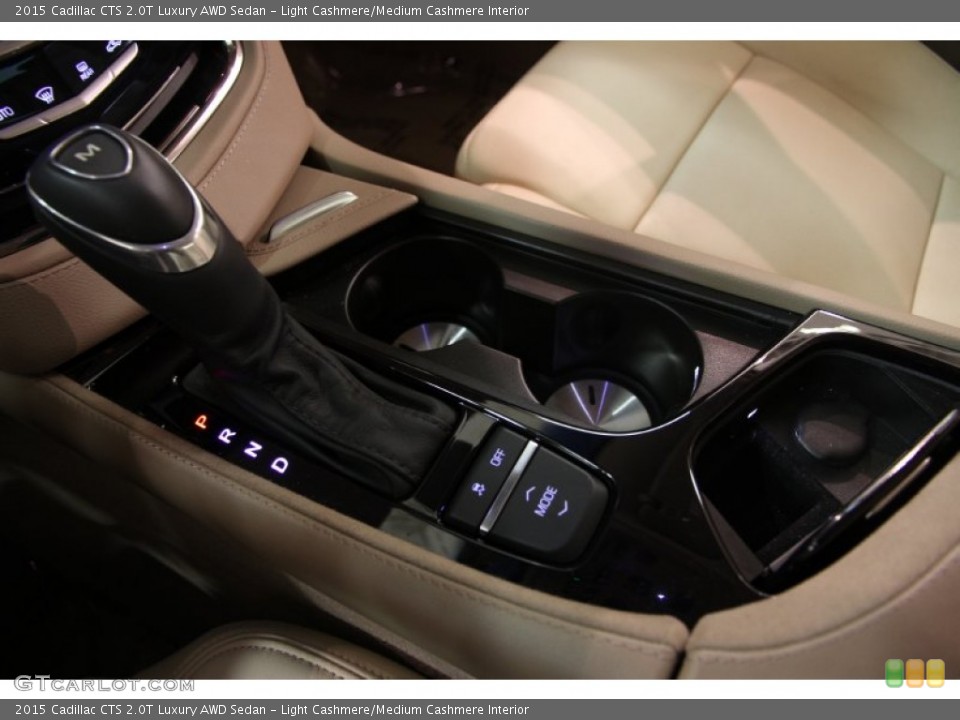 Light Cashmere/Medium Cashmere Interior Transmission for the 2015 Cadillac CTS 2.0T Luxury AWD Sedan #100261187