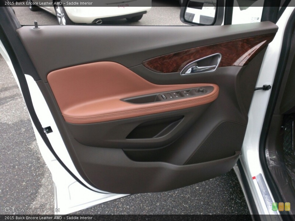 Saddle Interior Door Panel for the 2015 Buick Encore Leather AWD #100262824