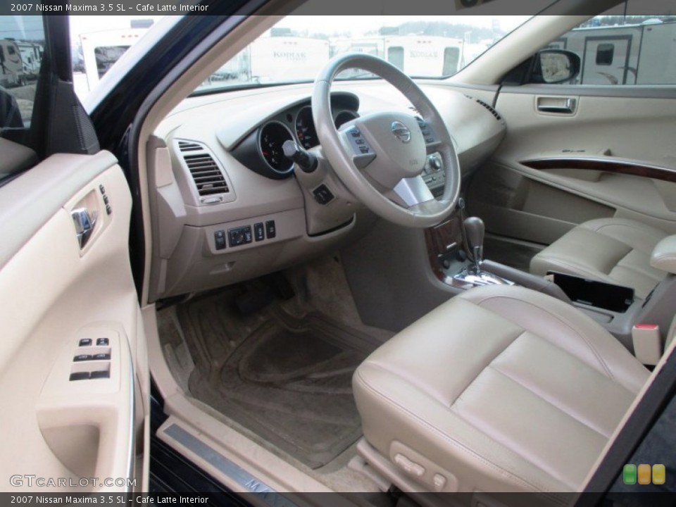 Cafe Latte 2007 Nissan Maxima Interiors