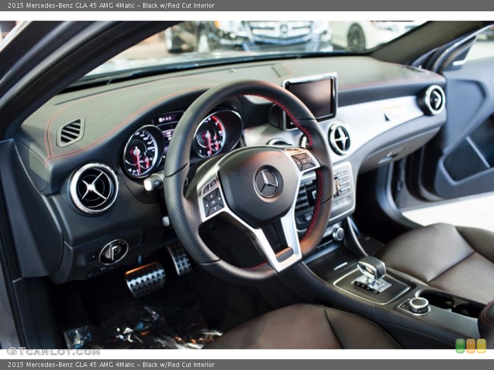 Black w/Red Cut Interior Dashboard for the 2015 Mercedes-Benz GLA 45 AMG 4Matic #100272373