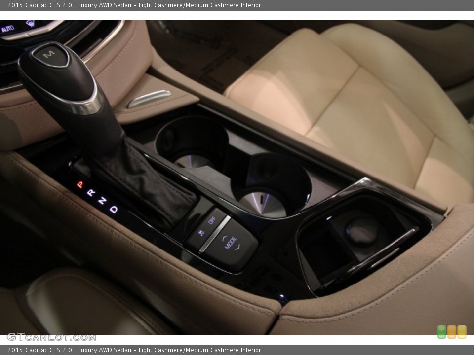 Light Cashmere/Medium Cashmere Interior Transmission for the 2015 Cadillac CTS 2.0T Luxury AWD Sedan #100276991