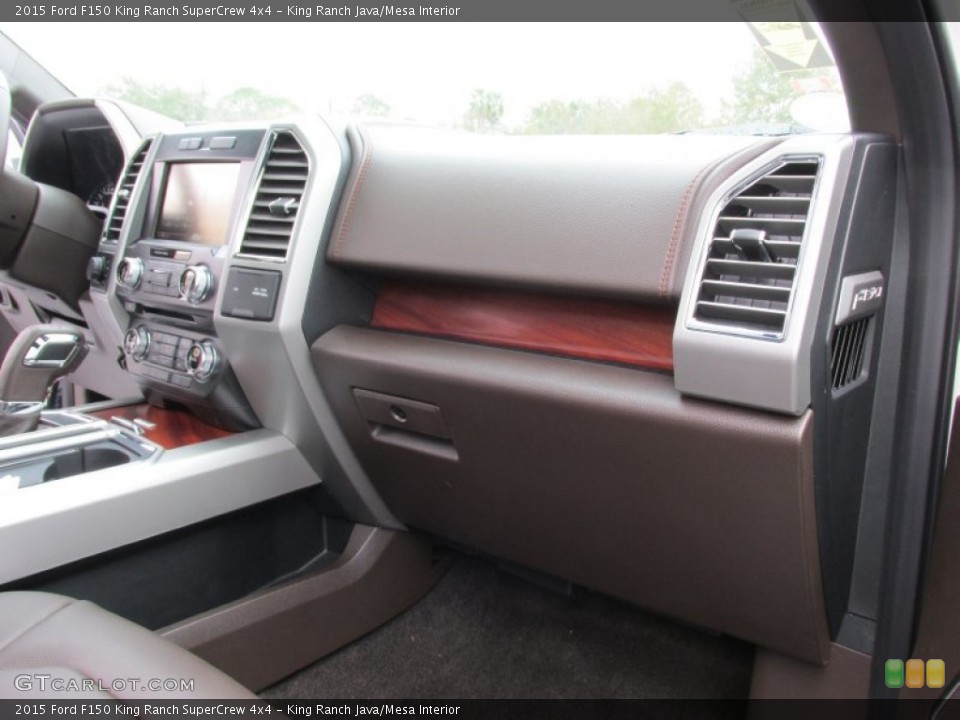 King Ranch Java/Mesa Interior Dashboard for the 2015 Ford F150 King Ranch SuperCrew 4x4 #100280623