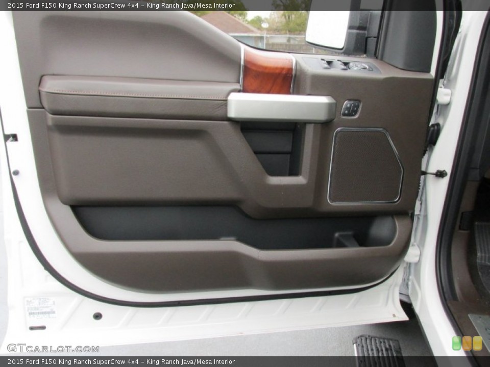 King Ranch Java/Mesa Interior Door Panel for the 2015 Ford F150 King Ranch SuperCrew 4x4 #100280644