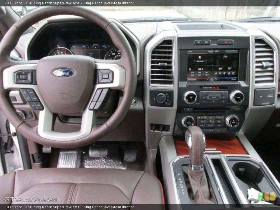 King Ranch Java/Mesa Interior Dashboard for the 2015 Ford F150 King Ranch SuperCrew 4x4 #100280677
