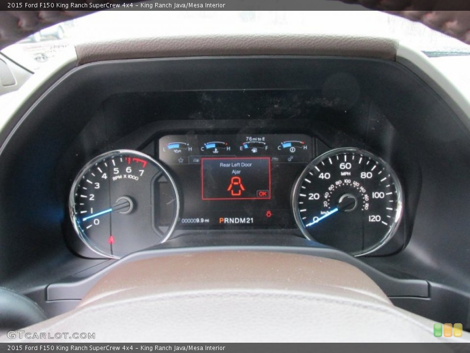 King Ranch Java/Mesa Interior Gauges for the 2015 Ford F150 King Ranch SuperCrew 4x4 #100280743