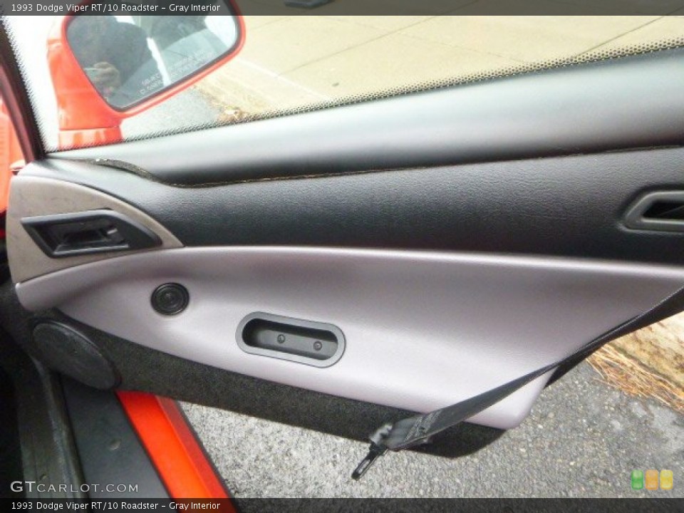 Gray Interior Door Panel for the 1993 Dodge Viper RT/10 Roadster #100284892