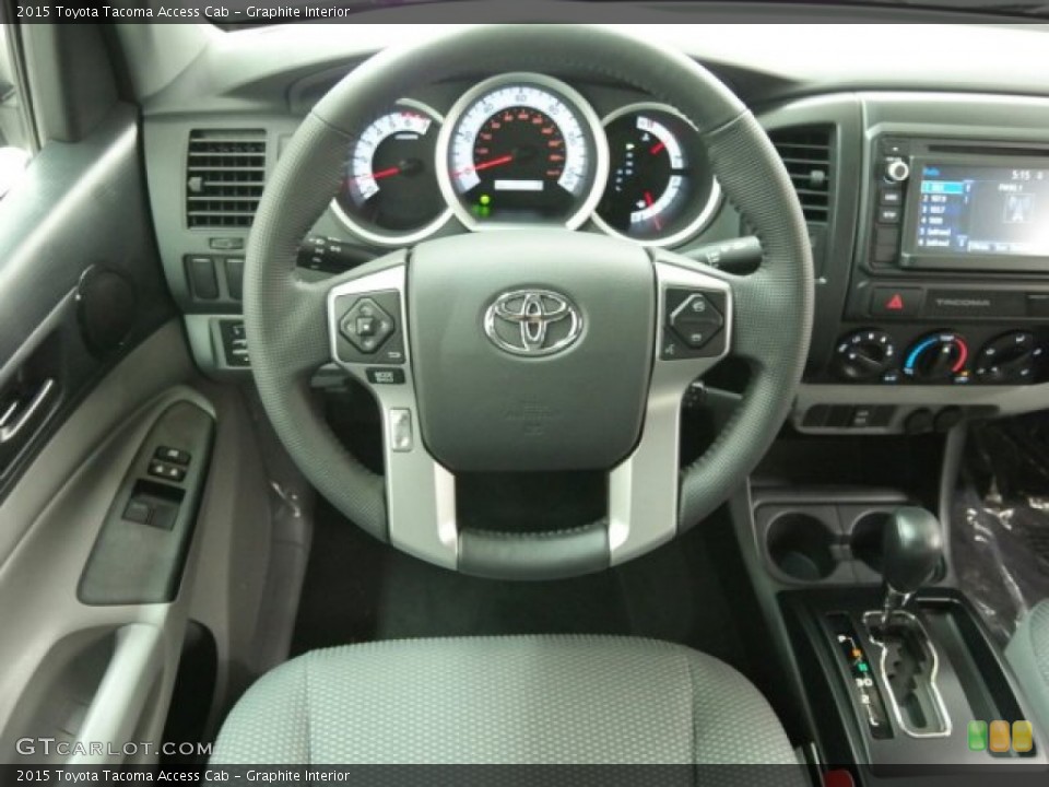Graphite Interior Steering Wheel for the 2015 Toyota Tacoma Access Cab #100288788