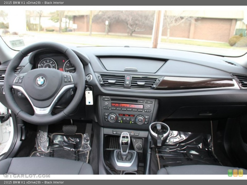 Black Interior Dashboard for the 2015 BMW X1 xDrive28i #100292589