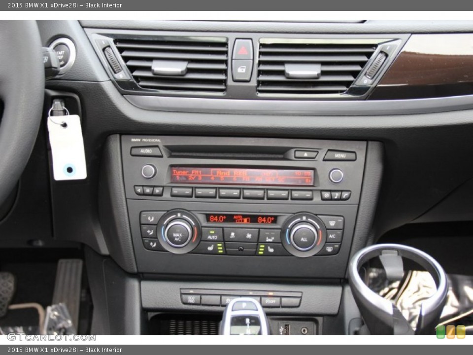 Black Interior Controls for the 2015 BMW X1 xDrive28i #100292613