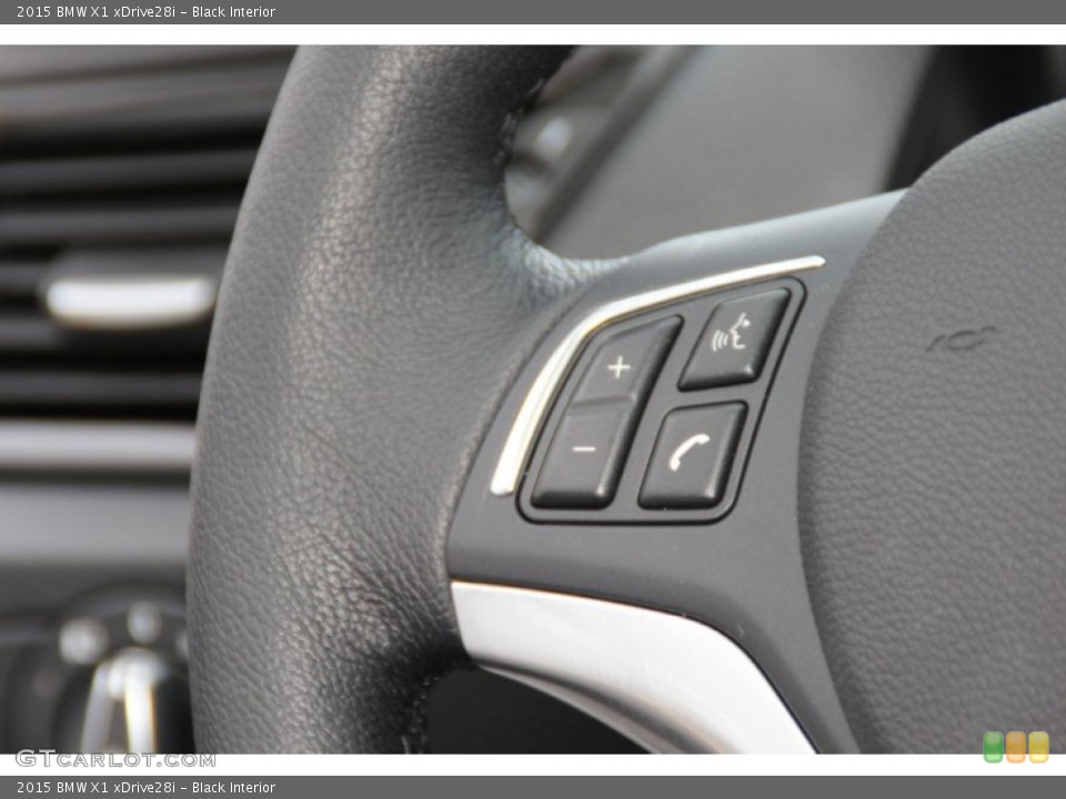 Black Interior Controls for the 2015 BMW X1 xDrive28i #100292688