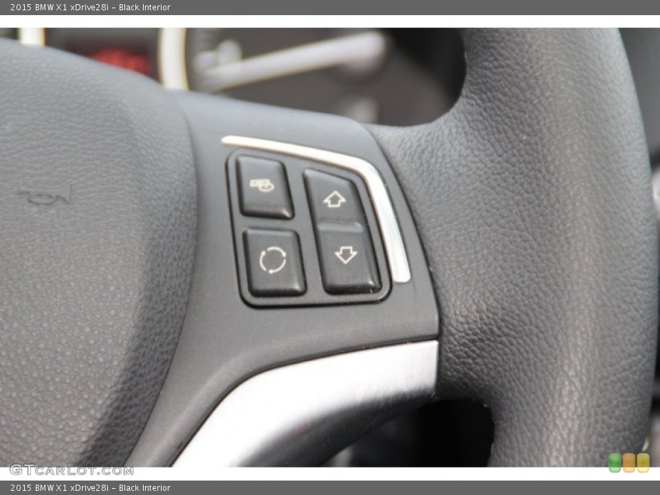 Black Interior Controls for the 2015 BMW X1 xDrive28i #100292709
