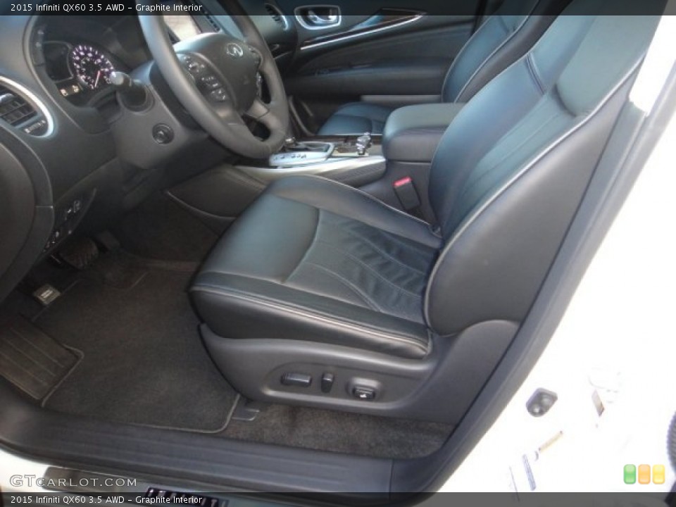 Graphite Interior Photo for the 2015 Infiniti QX60 3.5 AWD #100293240