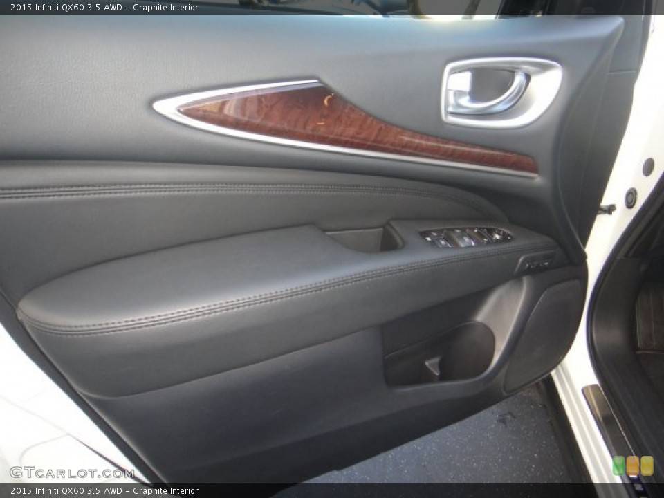 Graphite Interior Door Panel for the 2015 Infiniti QX60 3.5 AWD #100293261