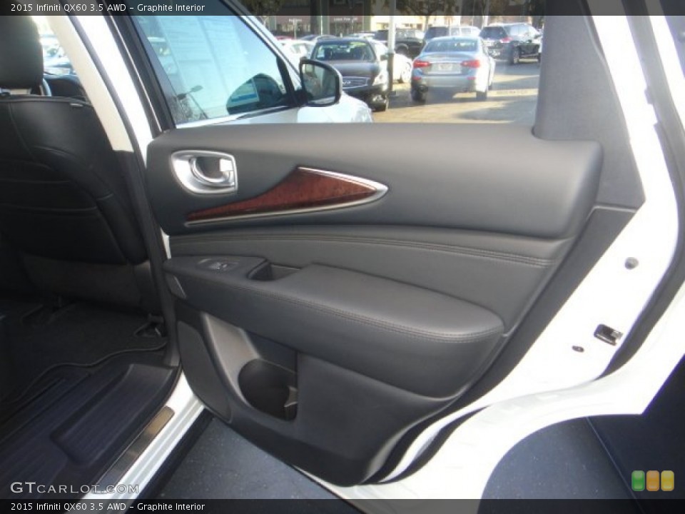 Graphite Interior Door Panel for the 2015 Infiniti QX60 3.5 AWD #100293460