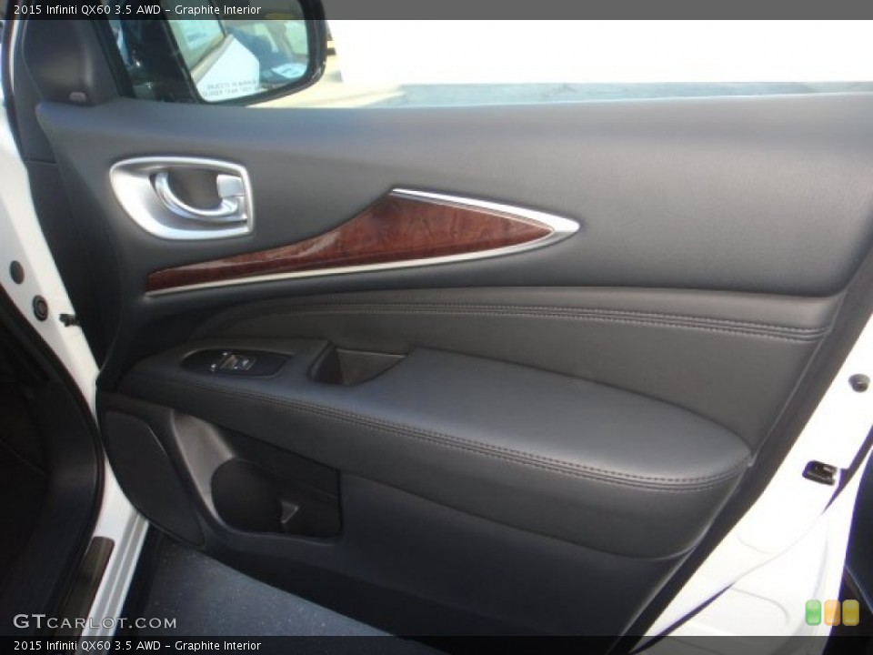 Graphite Interior Door Panel for the 2015 Infiniti QX60 3.5 AWD #100293525