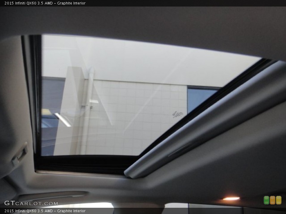 Graphite Interior Sunroof for the 2015 Infiniti QX60 3.5 AWD #100293561