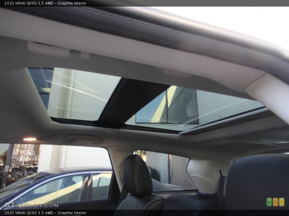 Graphite Interior Sunroof for the 2015 Infiniti QX60 3.5 AWD #100293585